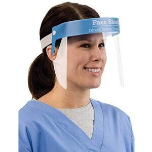 LOT OF 3 NEW FiveQ Face Shields for Direct Splash Protection